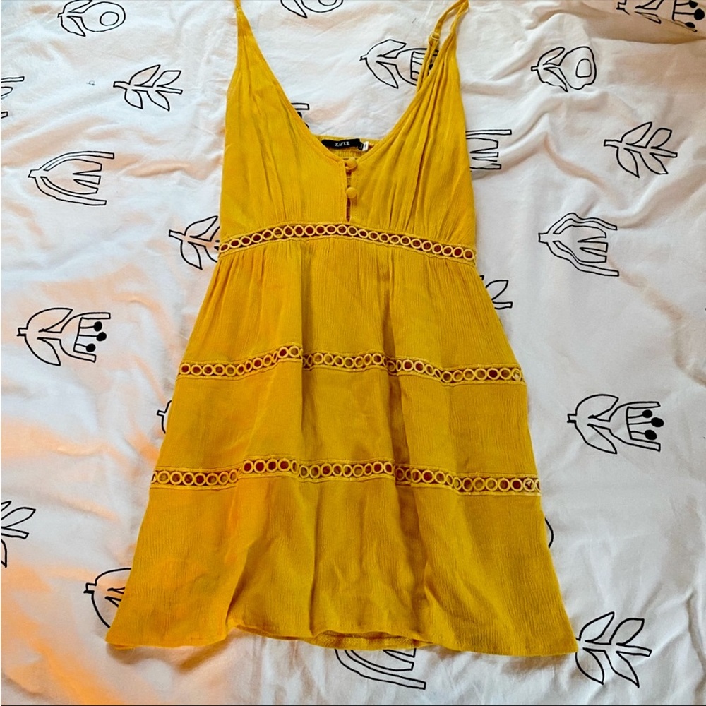 Yellow sundress